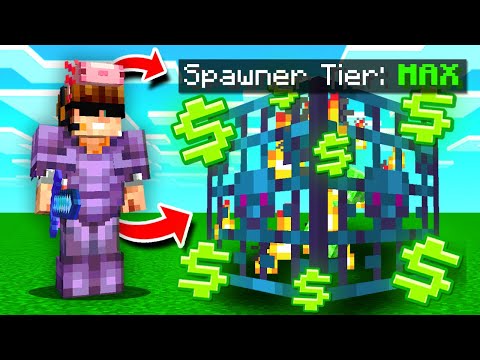Unleash Ultimate Power With Generzon's Spawner! | Minecraft Skyblock