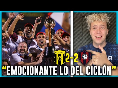 😱🇦🇷 ARGENTINE REACTS to 🇵🇾 GUARANÍ vs CERRO PORTEÑO 🇵🇾 2-2 *CHAMPION and HISTORICAL RUN 🏆