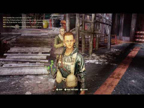 Fallout 76: Wastelanders Part 5 - Meg And The Raiders!