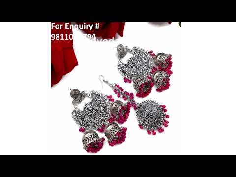 Pink silver oxidized jewellery manufacturer