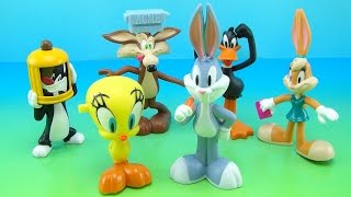 LOONEY TOONS MCDONALDS 2012 IMPORT HAPPY MEAL TOY COLLECTION VIDEO
