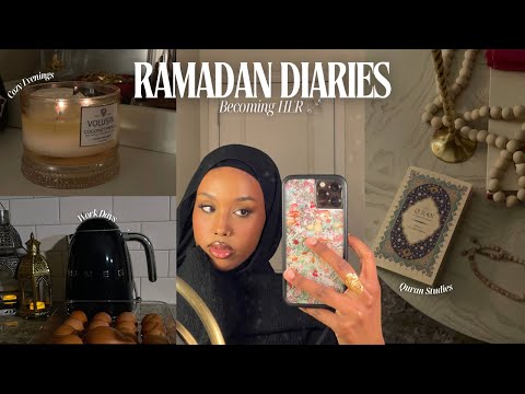 Ramadan Diaries | Staying productive, Workouts, Quran Study, Cozy Ramadan Nights & Morning Routines