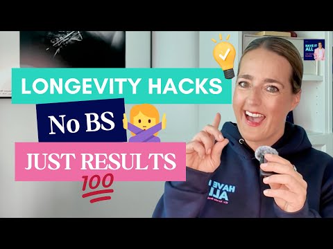 Longevity Hacks: 3 Ways to Live Longer & Feel Younger (No Kale Required!) | HAVE IT ALL Ep. 8
