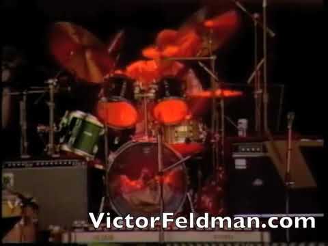 Victor Feldman and son Trevor Feldman INCREDIBLE!!! Drum Solo
