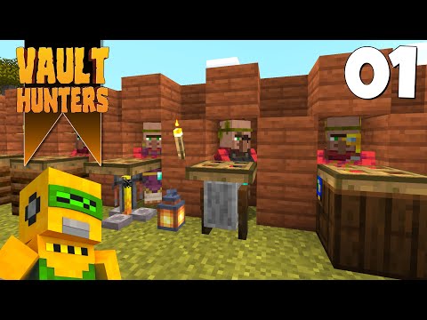 💨 Early Game Rush 💨 | Vault Hunters Modded Minecraft EP. 1