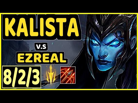 DEFT (KALISTA) vs EZREAL - 8/2/3 KDA BOTTOM ADC GAMEPLAY - KR Ranked GRANDMASTER