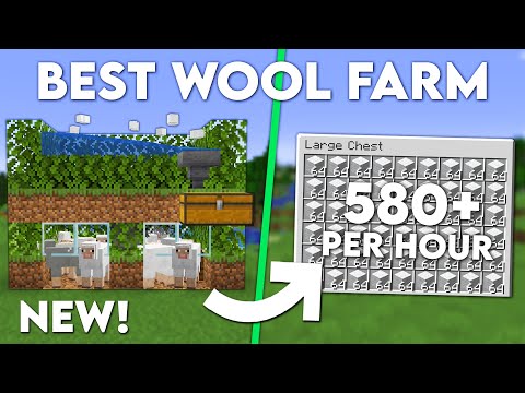 , title : 'Minecraft Easy WOOL FARM - Extremely Efficient 1.20 Tutorial'