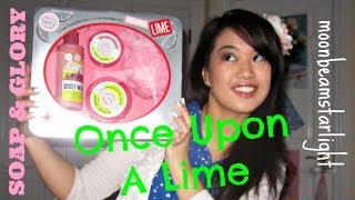 Once Upon A Lime Gift Set ~ Soap & Glory *moonbeamstarlight*