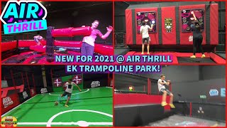 Air Thrill East Kilbride - Trampoline Park NEW For 2021 - Football, Wipeout Sweeper & Cardio Wall!