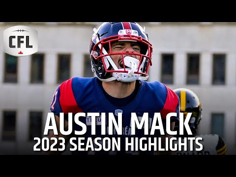 Austin Mack 2023 CFL Highlights