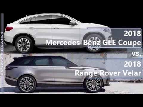 2018 Mercedes GLE Coupe vs 2018 Range Rover Velar (technical comparison)