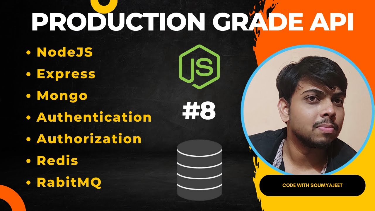 Chapter 8. Production Grade API | Authentication : User Login| Code with Soumyajeet