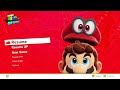 Super Mario Odyssey Short Title Screen