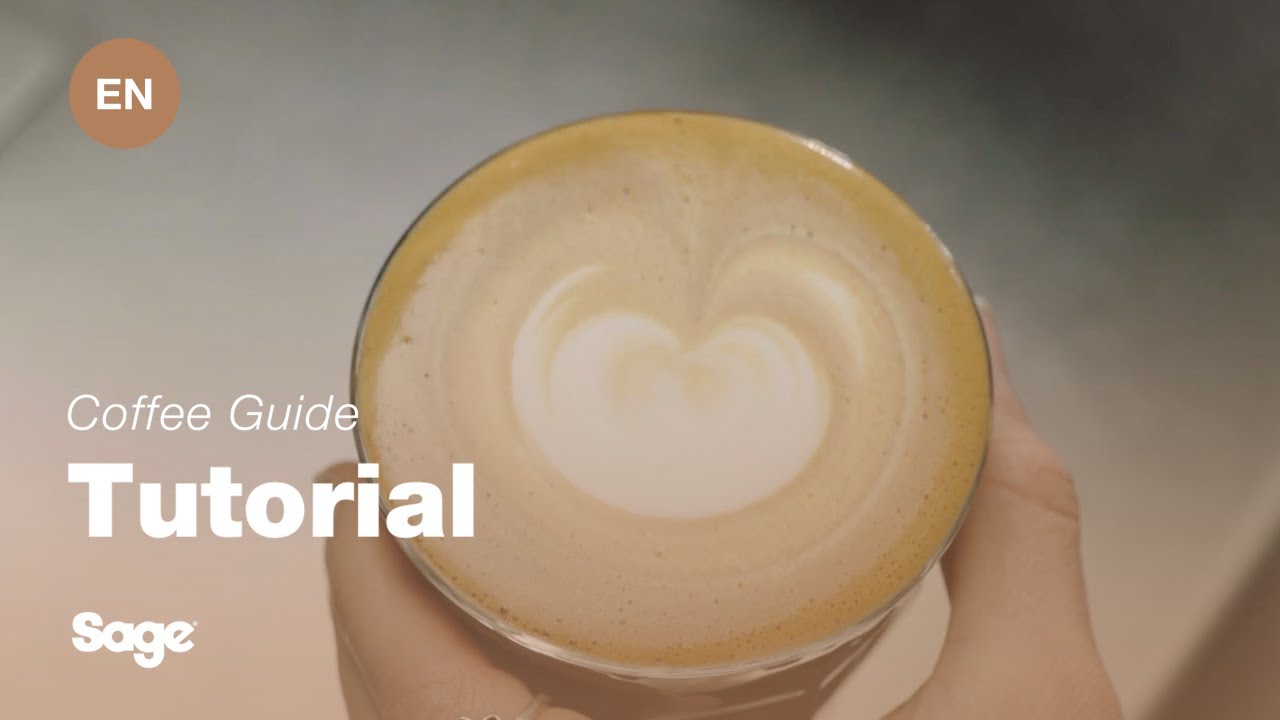 How to create latte art: the dot