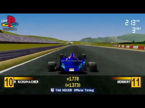 Formula 1 97 (PS1 Gameplay)