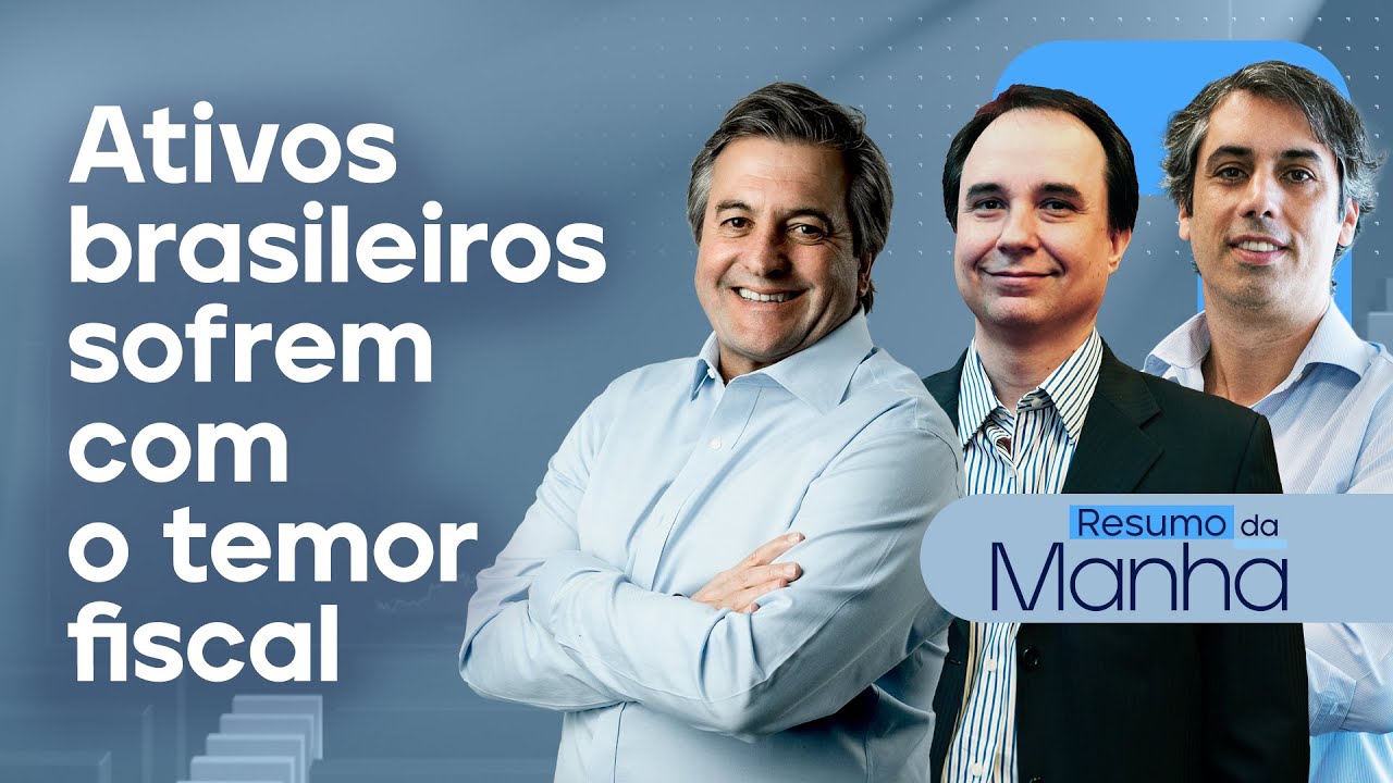 🔴 01/11/2024 Ativos brasileiros sofrem com o temor fiscal | Resumo da Manhã