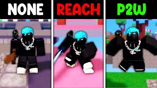 So I tried every ANIMATION in Roblox Bedwars