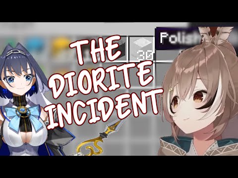 HOLO EN - CLIPS AND HIGHLIGHTS - The Diorite incident ends with Kronii killing Mumei... ft. Sana in Minecraft! [HOLOLIVE EN]