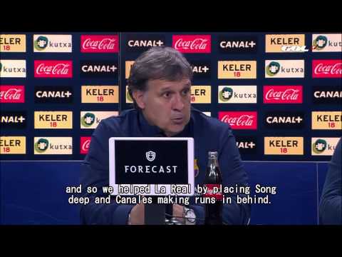 Tata Martino's tactics tripped up by Sergio Canales' positioning - Barça lose 1-3 v  Real Sociedad