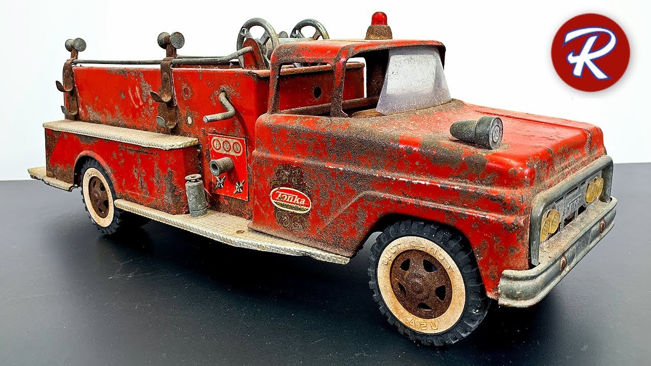 1960s Tonka Fire Truck Restoration MAKERTHRON