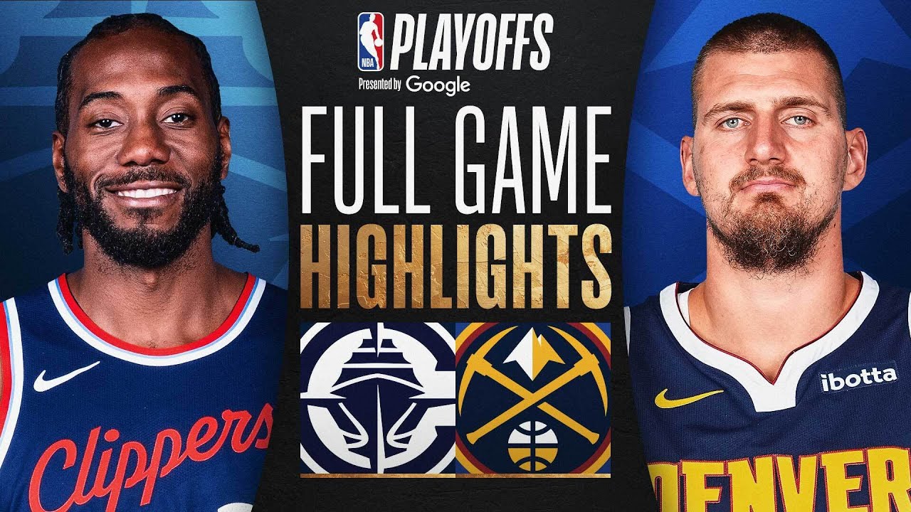 #5 CLIPPERS at #4 NUGGETS | FULL GAME 2 HIGHLIGHTS | April 21, 2025
