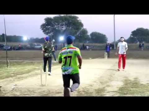 Shadab majeed vs arsalan achi Butt final match clean bold good yarker shadab majeed