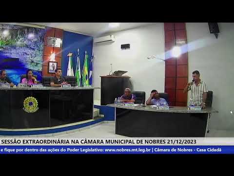 Sessão Extraordinária  21/12/2023