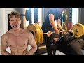 Lifting Heavy! MAD Chest Workout w/ Sebbe + Flexing Update!