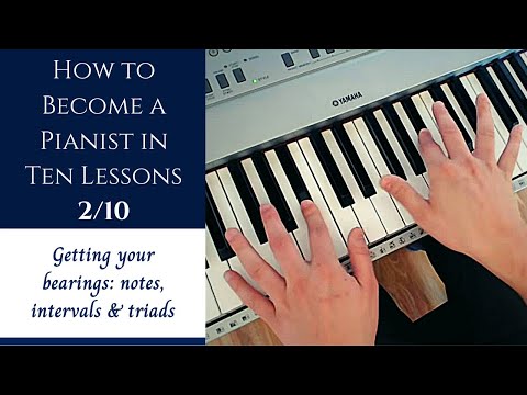 How to Become a Pianist in Ten Lessons - Lesson 2 | Getting Your Bearings (Old video)