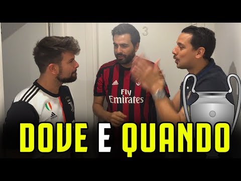 "DOVE E QUANDO" (la Juventus vincerà la Champions?) | PARODIA Benji e Fede | w/ Brogna e Mastrangelo