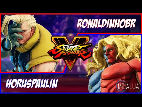 SFV CE - RonaldinhoBR(NASH) VS HorusPaulin(GILL) 🌘 MeiaLua 🌘