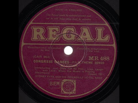 Sydney Kyte: Melodien aus „Der Kongress tanzt“