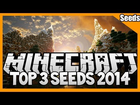 Top 3 Minecraft Seeds (Minecraft 1.7.4 Seed Spotlight) -  Best Seeds Ever 2014 [1080P HD]
