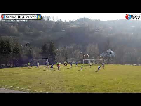 Skrót meczu : Liga Ogniwo Piwniczna-Zdrój - Laskovia Laskowa 1:5(0:3) 31.03.2019r