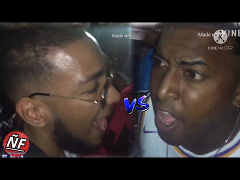Aladino Mc Vs Frecuencia La Brega Batalla De Freestyle en Santiago