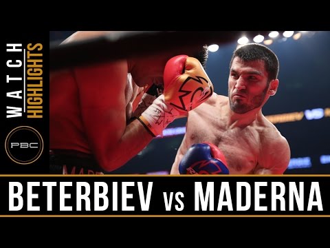 Beterbiev vs Maderna HIGHLIGHTS: June 4, 2016 - PBC on ESPN