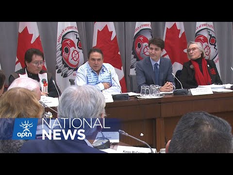 National Chief Perry Bellegarde addresses RCMP raid at B.C. camps | APTN News