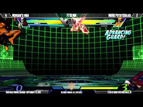 Huntsville UMvC3 Session II - FT10 - DapVip vs [MARQ] Potato Salad