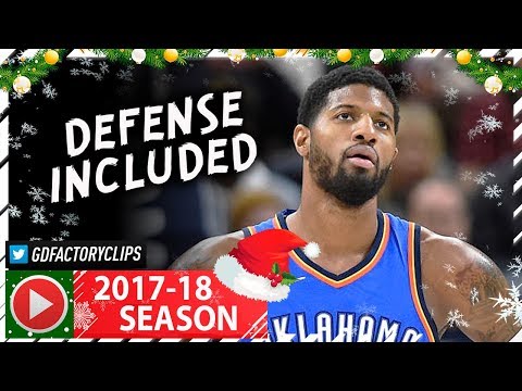 Paul George Full Highlights vs Jazz (2017.12.23) - 26 Pts, 6 Stls, LOCKING UP!
