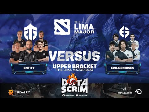 Entity vs Evil Geniuses - Lima Major 2023 - Playoffs - Upper Bracket - Game Highlights - BO3