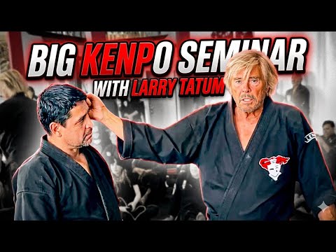 Grandmaster Larry Tatum’s Big Kenpo Seminar at Shaolin American Self Defense Academy 🥋