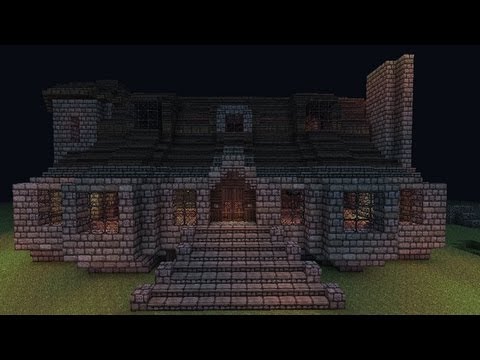 comment construire un manoir minecraft fr