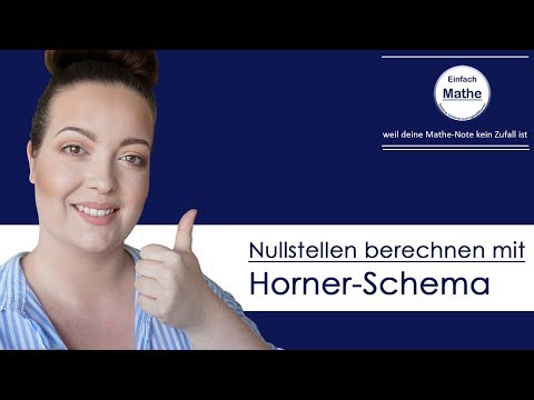 Die Nullstellen mit Horner-Schema berechnen by einfach mathe!