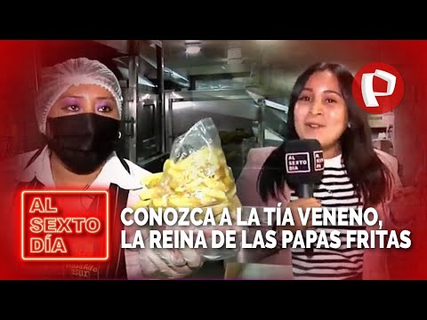 Conozca a la Tía Veneno, la reina de las papas fritas