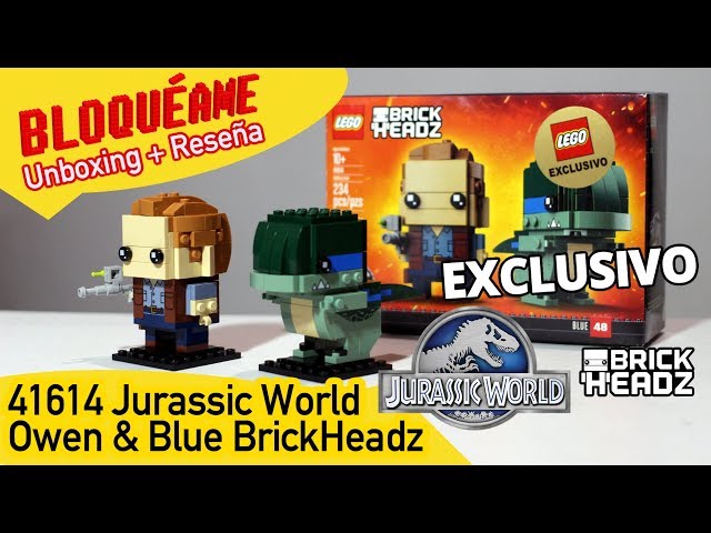 Vídeo relacionado con LEGO Jurassic World Fallen Kingdom - Owen Grady y Blue del set 10757