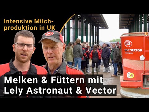 Milking robots & automatic feeding with Lely ASTRONAUT and VECTOR at Lester Family Farm (NEFERTITI)