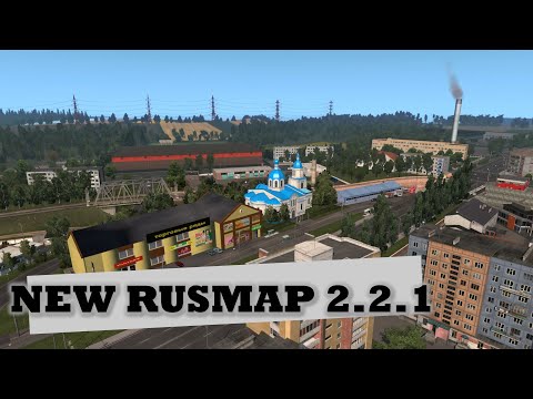 New Rusmap 2.2.1 for ETS2 1.38
