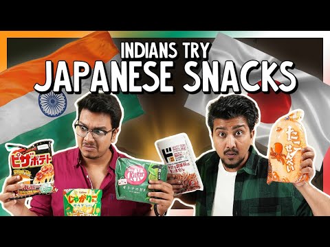 Indians Try Japanese Snacks | Ok Tested