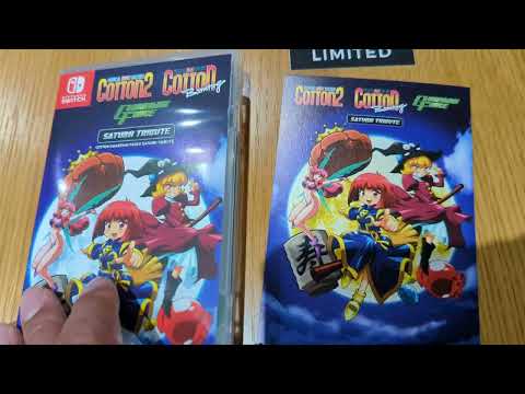 COTTON GUARDIAN FORCE SATURN TRIBUTE ON NINTENDO SWITCH | UNBOXING | PHYSICAL | STRICTLY LIMITED