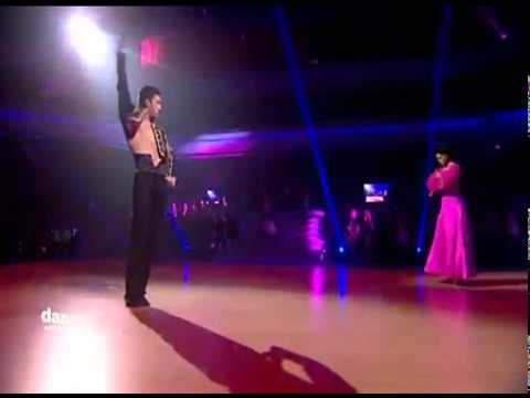 DWTSME - Rima Fakih dancing Paso Doble to " Goin in"